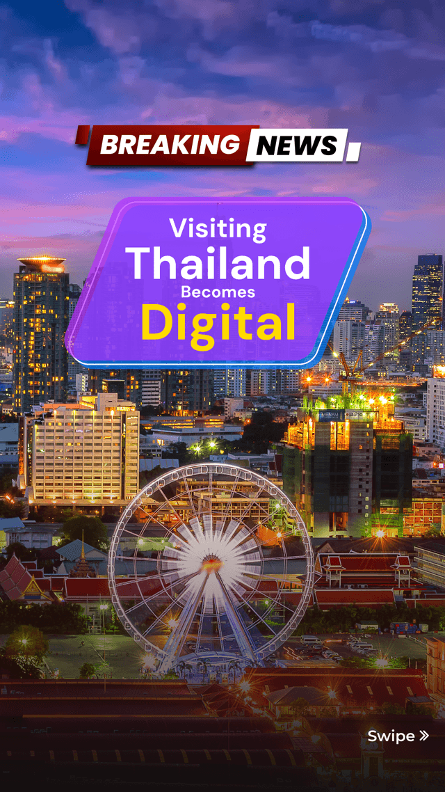 Visiting Thailand Becomes Digital  Visiting Thailand Becomes Digital