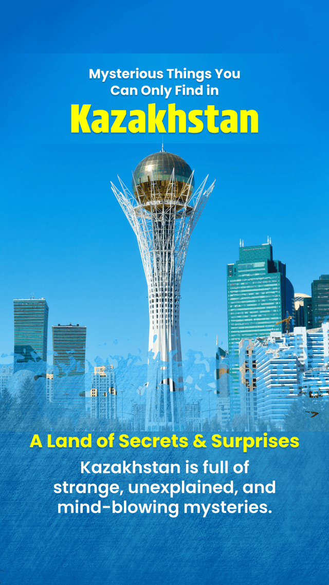 Mysterious Things You Can Only Find in Kazakhstan Mysterious Things You Can Only Find in Kazakhstan